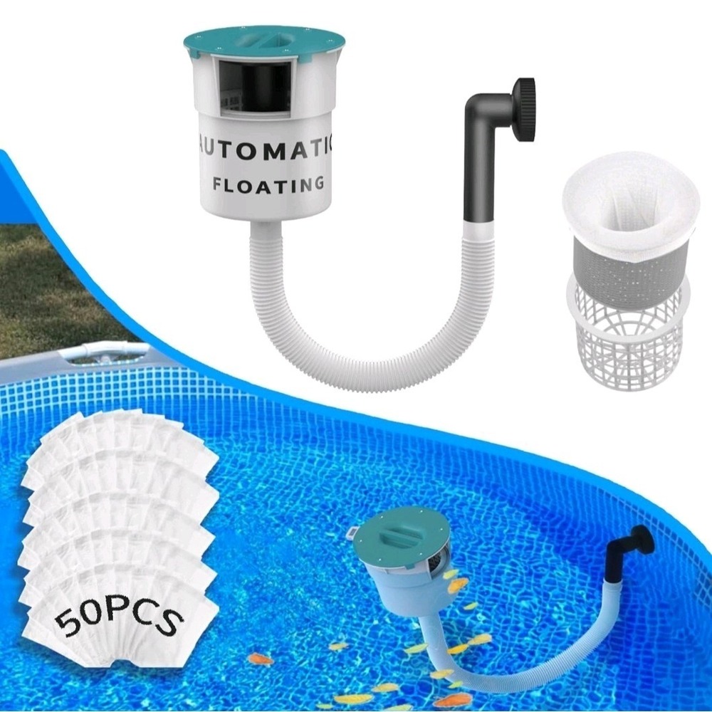 Valdorena Surface Float Skimmer 2025 Upgrade Turquoise Above Ground Pool New